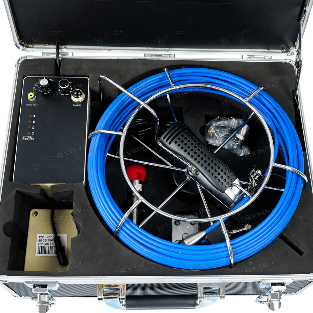 Технический промышленный видеоэндоскоп для инспекции труб Eyoyo EP7D1 для инспекции, 20 м, без записи - 3